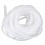 Cable Wire Organizer Manager Spiral Wrap Band 6Mm Dia 15M Lunghezza Bianca 1