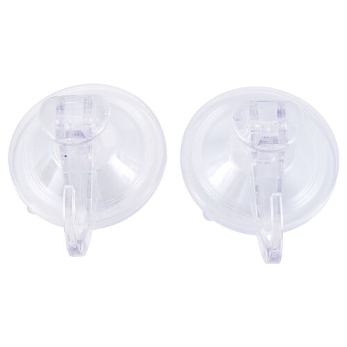 Large Transparent Reusable Heavy Duty Vacuum Suction Cup Hook