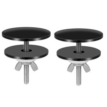 2 Pieces 2 inch Kitchen Sink Hole Cover Faucet Hole Cover Stainless Steel Kitchen Sink Tap Hole Plate Stopper Cover