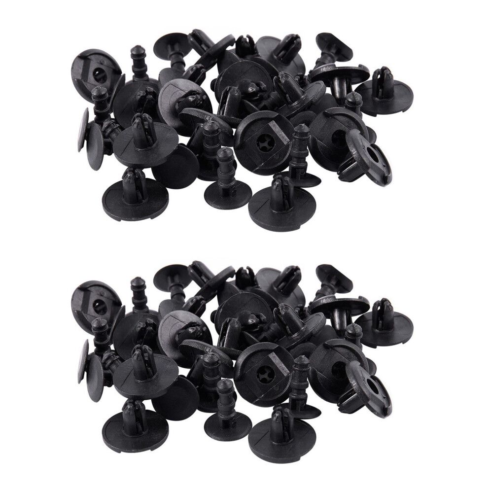 40 Pcs Lock Push Screw Pin Clips 4711640971495