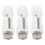 Toilet  Hinges Screws WC Hole Fixing Easy Installation 6 Pack 1