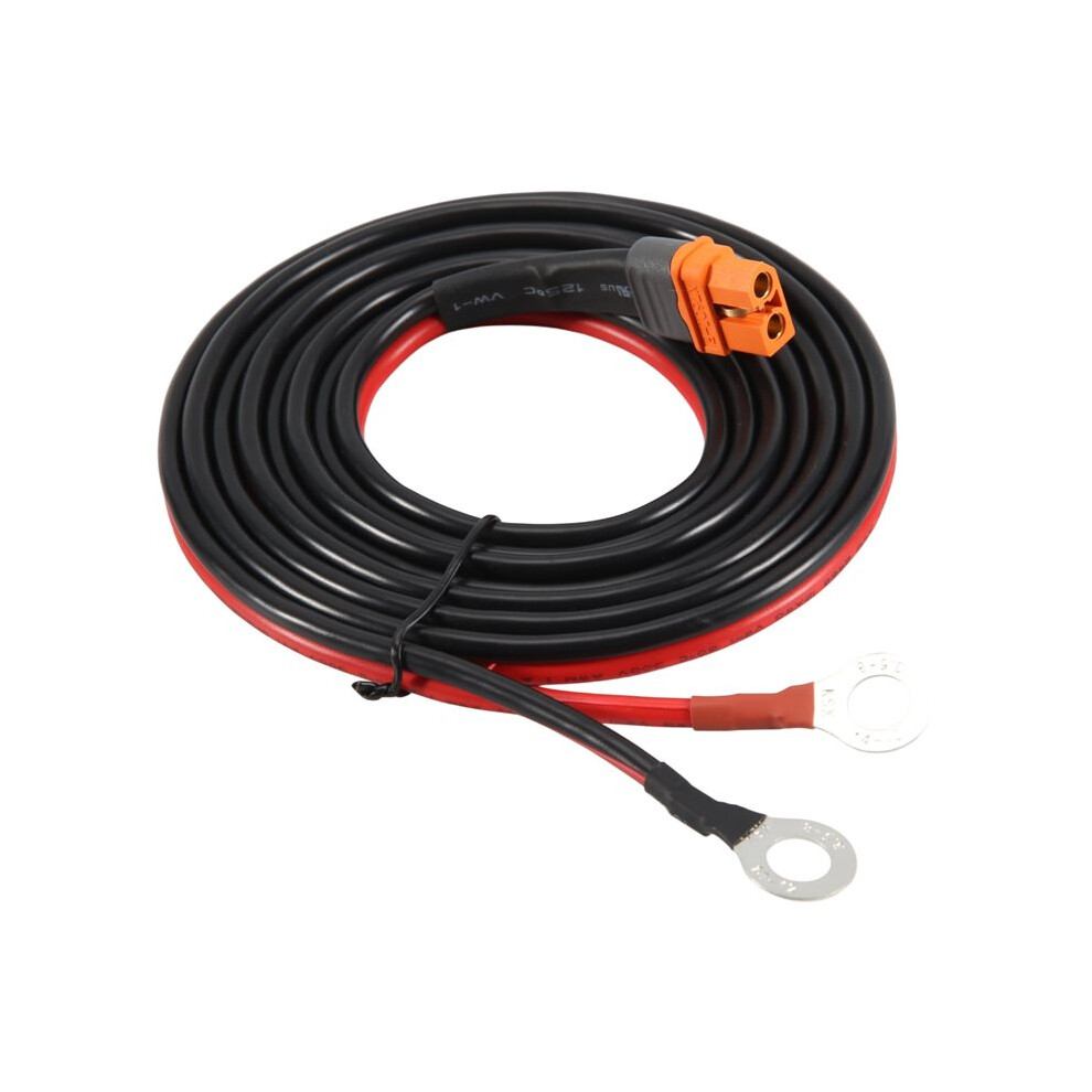 12Awg Xt60i Female To O Ring Connector For Rc Battery Solar Portable Power Power Station And Solar Panel 200Cm 6033967254944