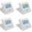 4X 16A 230V LCD Programmable Warm Floor Heating Room Thermostat Thermoregulator Temperature Controller Manual Mechanical 1