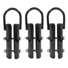 3X Hak do Wspinaczki Linowej Hak do Mocowania Liny do 1,5-Calowego ZapięCia Liny SprzęT Fitness Trening SiłOwy