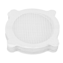 30 Pcs Disposable Shower Drain Hair Catcher Cover for Showers & Bathtubs Mesh Stickers Mesh Filter Sink Strainer Sticker