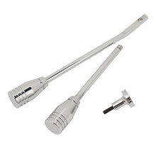 Edelstahl Blinkerglashebel-Kit für Chrom 1967-1994 (17,8 x 2 cm)
