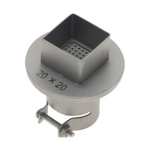 1pcs BGA Nozzle SMD Welding Nozzle 850 Hot Air Welding Station Nozzles,Universal BGA Nozzle Welding Accessories 20x20mm