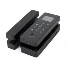 Double Glass Door Lock Lock APP Biometric Swiping Card Fingerprint Password Lock Glass Door Locks for Office Door