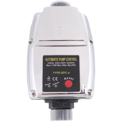 Water Pressure Booster Starting Controller Adjustable 1 Inch Pipe Automatic Pump Control  Off Mass Flow  220V