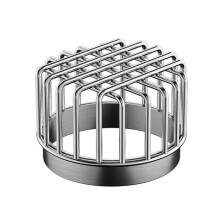 Floor Drain Cover Stainless Steel Downspout Mesh Filter Anti-Blocking Sewer Filter Cover for Bathroom Balcony Outdoor