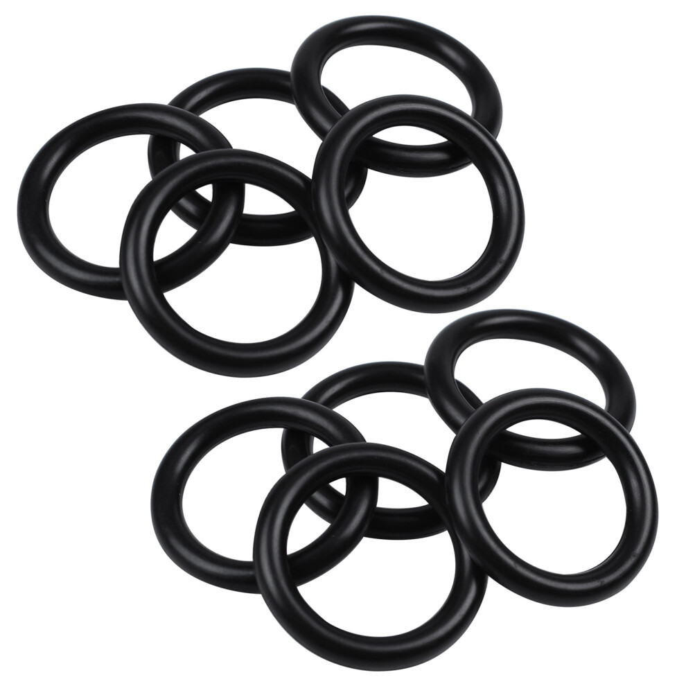 10 Pieces 35Mm X 5Mm Rubber O Ring Oil Seal Sealing Washer Black 4712799353019
