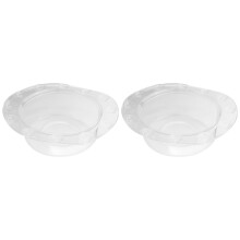 2 Pack Bathtub Overflow Drain Cover Suction Cup Seal Bathtub Stopper for Deeper Bath for Bathroom Overflow Drains