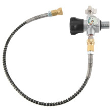 M18X1.5 Gewinde 4500Psi SCBA Ventil Regler FüLlen Station Schlauch für PCP Luft Tank