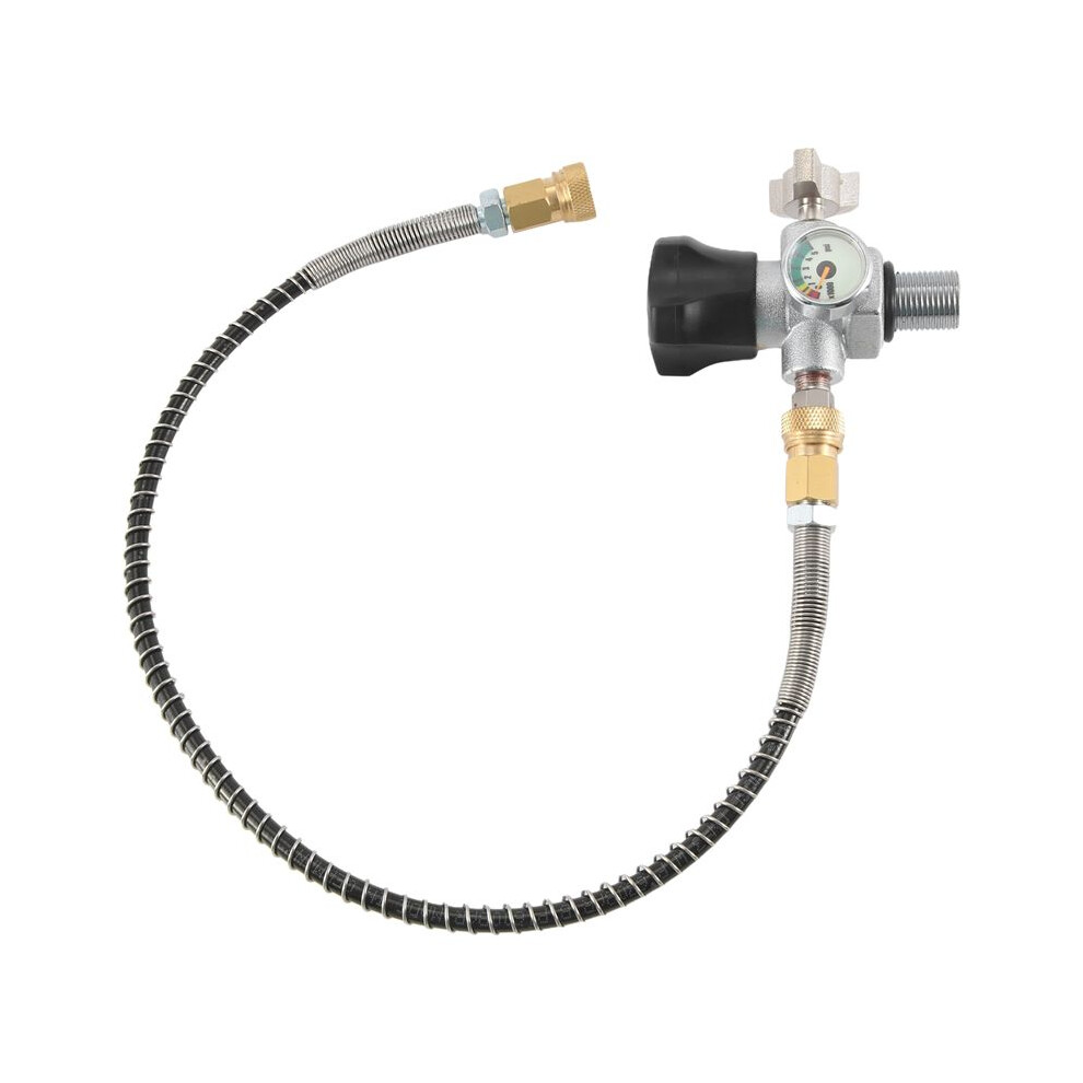 M18x1.5 Thread 4500Psi Scba Valve Regulator Fill Station Hose For Pcp Air Tank 4712591386468