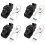 4 Set Locking Push Button  for Marine Boat Radio Box, Tool Box, Electronic Box, Motorcycle Glove Box Lock. 1