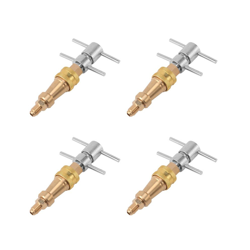 4X Tools High Pressure Washer 1/4 Inch Fnpt Refrigerator Quick Coupling Brass Washer Quick Connect Plug 4712875027919