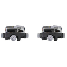 2X Water Pressure Booster Starting Controller Adjustable 1 Inch Pipe Automatic Pump Control Off Mass Flow 220V