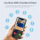 Wireless  Doorbell - Wireless Doorbell with with Intercom Function -with Night Vision - Doorbell for Home Security 3