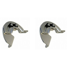 2X Hidden 90 Degree Hinge Industrial Equipment Cabinet Door Carbon Steel Sliding Limit Hinge Furniture Hardware Hinge