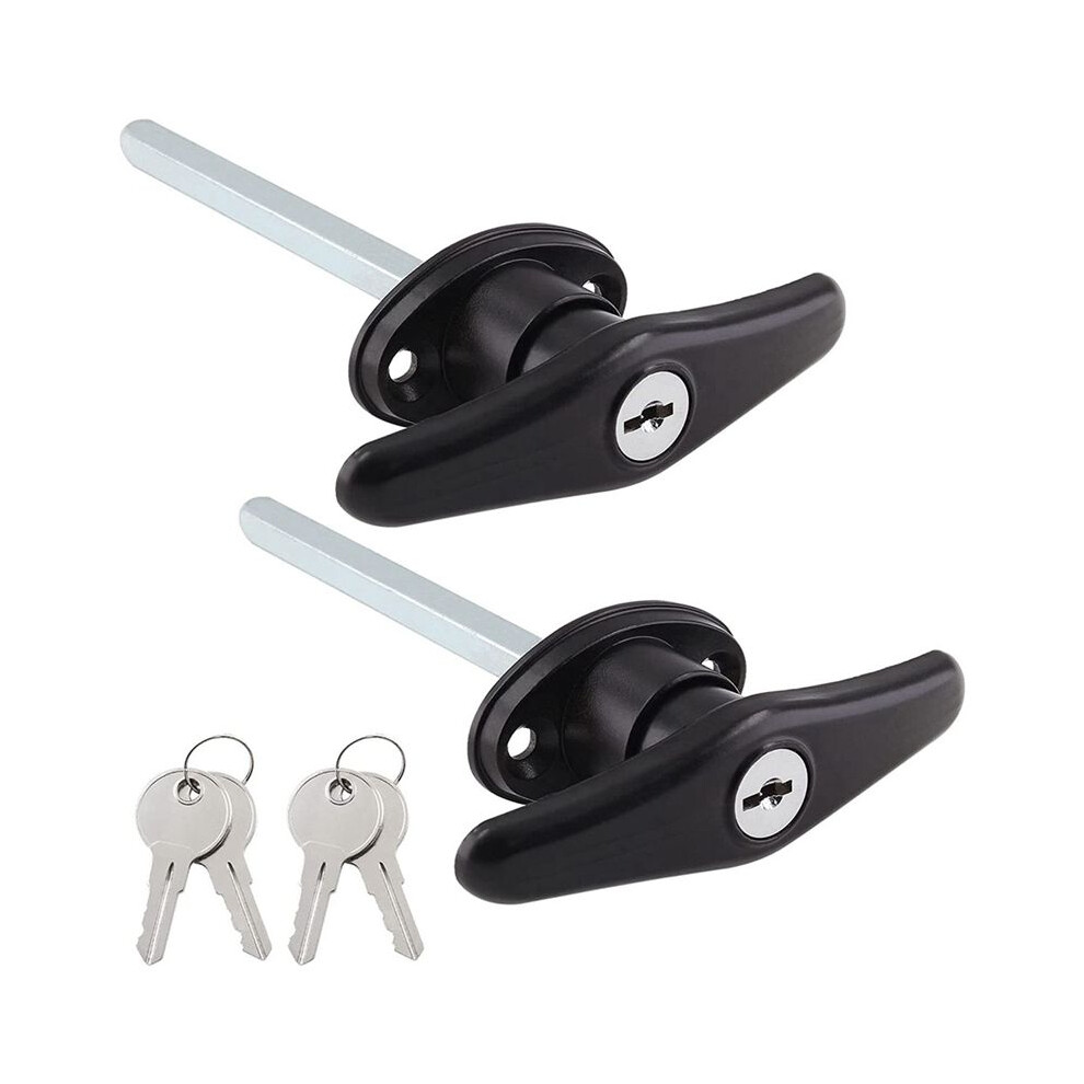 Truck Cap Locking T-Handles Campers Topper Lock, Campers Shell Locks And Keys T-Handle Canopy Replacement Lock T-Lock 4712872074282