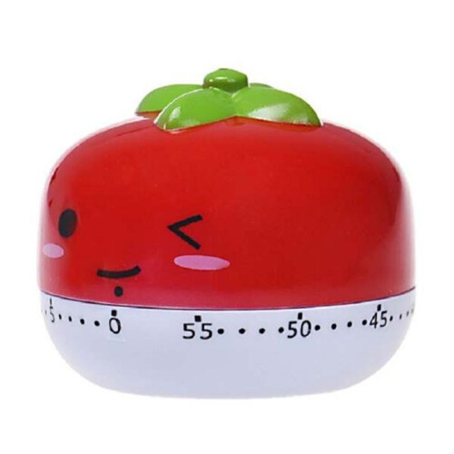 Drehwerkzeug, Eierkocher, Timer, Neuheit, Küchentimer, Gemüse, Tier, Kochtimer, Digitaler Eierkocher, Cupcake-Timer, Rot 2