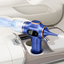 Draadloze Autostofzuiger Draagbare Robotstofzuiger Handheld Auto-Huishoudelijk Schoonmaakapparaat Blauw A