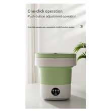 Folding Washing Machine 12L Capacity Automatic Home Portable Multifunction Baby Underwear Washing Machine UK Plug C