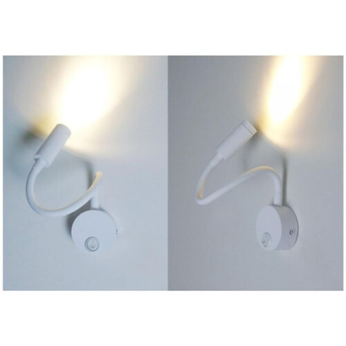 6PCS 3W Bookcase Lights Minimalist Table Lamp Gooseneck Reading Wall-Mounted Light for Bedroom Dormitory LED Work Lamp 1