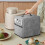 Ice Maker Cover Ice Square Maker Dust Shield Protector Dammskydd Bärbart Ice Makers Cover med Förvaringsficka 5