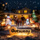 Outsunny Outsunny Blow Up Christmas Inflatables with Flashing Projector Light 9