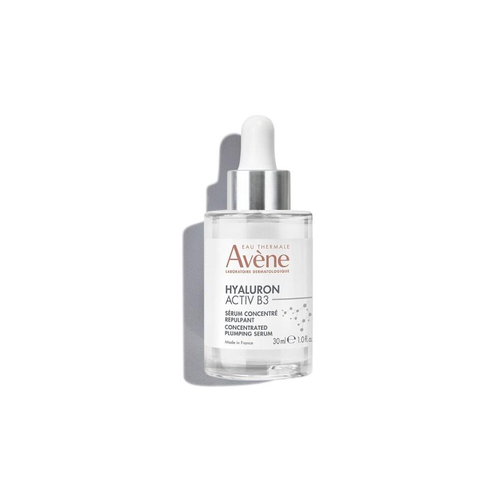 Avene Hyaluron Activ B3 Concentrated Plumping Serum 30ml  Anti-Aging & Hydrating Facial Serum with Hyaluronic Acid & Vitamin B3