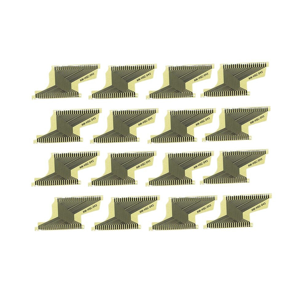 16Pcs Aw-Hsc-043 Car Cluster Lcd Connector For Corsa Meriva Instrument Speedometer Pixel Repair Ribbon Flat Cable 4711378687613