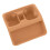 For   110/90 Central Control Wireless Water Cup Holder Non-Slip Pad 22-24 Storage Pad Brown 1