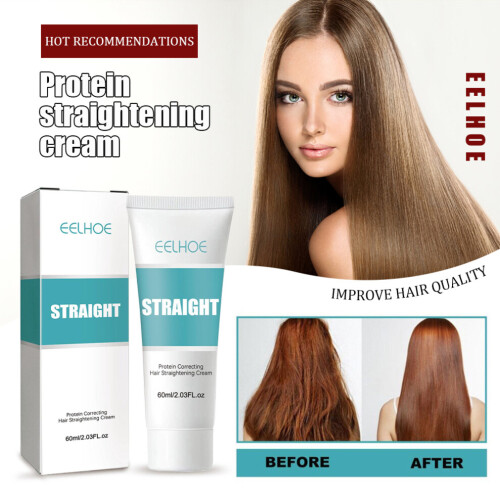 Proteïne Corrigerende Haarcrème voor Glad Haar 60ml