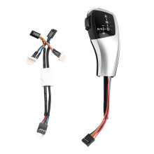 Pommeau de Levier de Vitesse au Pouce pour  Série 3 E90 E91 E92 E93 2006-2012 - Accessoires Intérieurs - Argenté