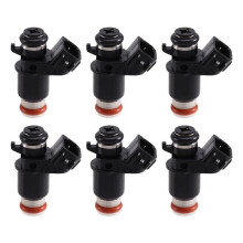 6pcs Fuel Injector 16450-MCA-003 16450-MCA-013 for Goldwing 1800 GL1800 2001-2017 Silver Wing FSC600A 02-13