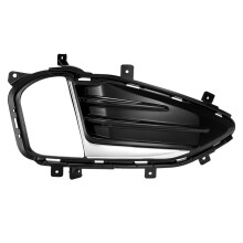 Chrome Front Bumper Fog Light Lamp Cover Bezel for SEL ST Titanium 2019-2024 Right KT4Z-15266-BA, FO1039188