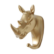 Wandgemonteerde Haken Dierenkop Rek Kapstokken Muurhanger Paard Olifant Haken Decoratief Decor Badkameraccessoires F