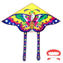 Colorful Kite Long Tail Nylon Outdoor Kites Flying Toys for Children Kids Kite Surf with 50M Kite High Quality