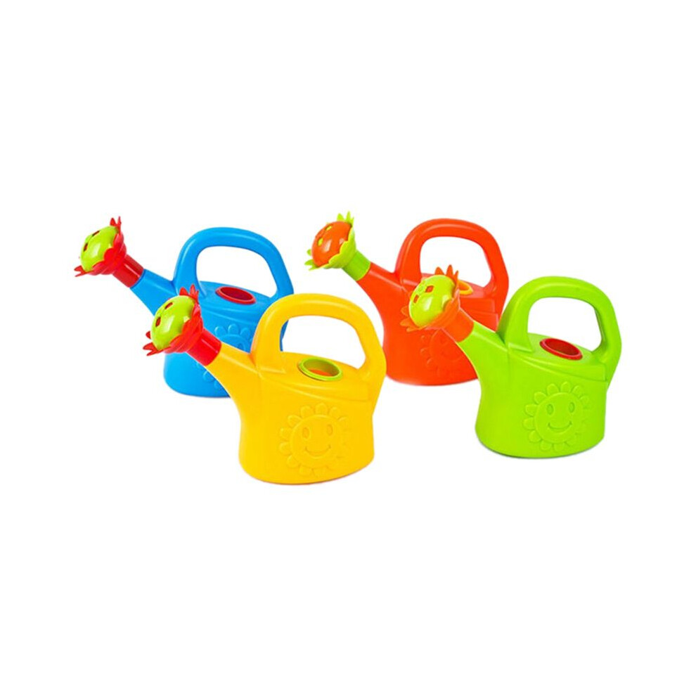 Typecat 4Pcs Plastic Watering Cans Chicken Watering Garden Watering Cans Kids Beach Bath Watering Cans Random Color