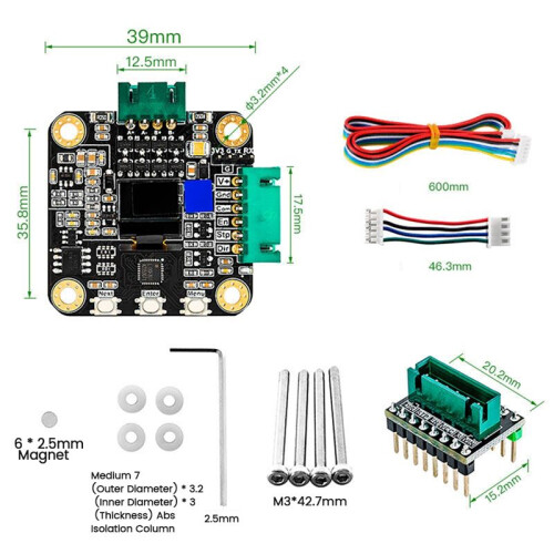 MKS SERVO42C PCBA Stepper Motor 32Bit ARM Servo Close Loop SMT32 Controller 17 Servo Motors for 3D Printer Accessories 2