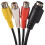 VGA Adapter to TV S-Video RCA Out Cable for PC Video 6