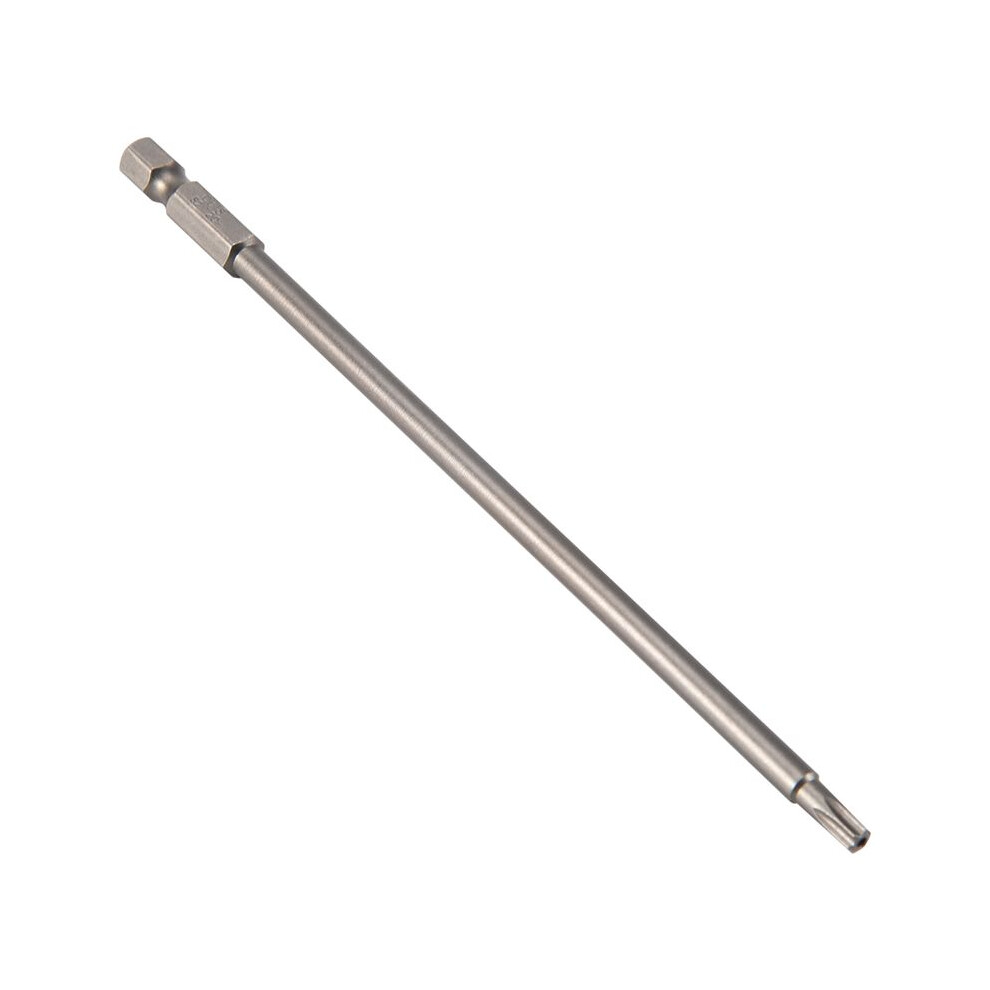 1/4-Inch Shank T20 Magnetic Torx Security Screwdriver Bit 150Mm Long 4713096750587