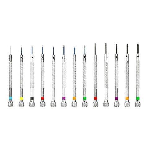 13 Pack Watch Tools Repair Screwdriver Set Screwdriver Kit Professional Watchmaker Watch Tools