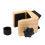 Wooden Guitar Table Clamp Stand with Silicone Non-Slip Pad, Adjustable 3