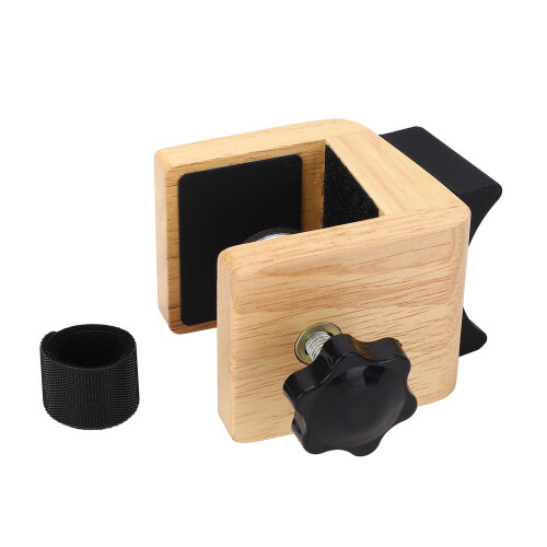Wooden Guitar Table Clamp Stand with Silicone Non-Slip Pad, Adjustable 2