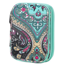 Knitting Needles Case Sewing Organizer Storage Bag for Circular Crochet Hooks Sewing Kit Bag A