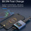 BC99 Car  Fm Transmitter Mobile Phone Notebook Car Charger with Retractable Cable Super Fast Charging 3