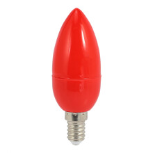 LED Candle Light Ljus GlöDlampor RöD Fortune Lamp God Lights Energisparande Candle Lights,E14
