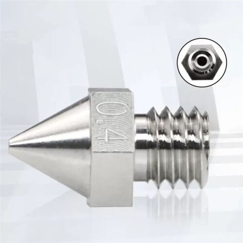 3D Printer Nozzle - for Raise3D Pro2 Series Replacement Nozzle V3 Hard Nozzle(0.4mm) 2